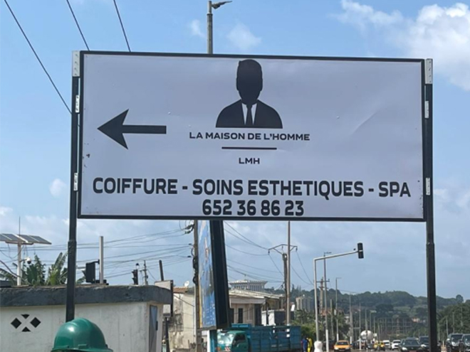 CONCEPTION ET REALISATION DU BRANDING COMPLET DU SALON DE SOINS POUR HOMMES LA MAISON DE L’HOMME